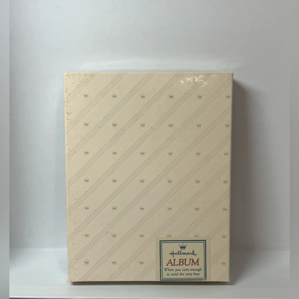 Vintage Hallmark Grandma & Grandpa’s Show and Tell Book Photo Album 1986